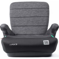 BabyAuto DOKA iFIX 125-150, podsedák so sklopným chrbtom, black grey flame 3