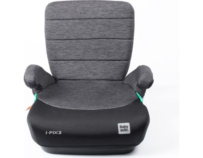 BabyAuto DOKA iFIX 125-150, podsedák so sklopným chrbtom, black grey flame