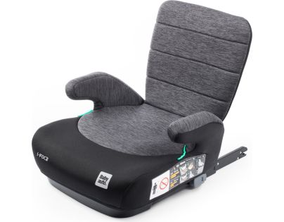 BabyAuto DOKA iFIX 125-150, podsedák so sklopným chrbtom, black grey flame