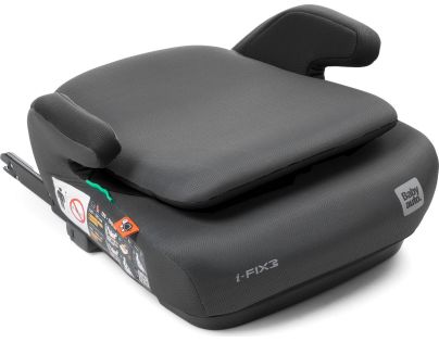BabyAuto DOKA iFIX 125-150, podsedák so sklopným chrbtom, black grey