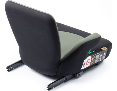 BabyAuto DOKA iFIX 125-150, podsedák so sklopným chrbtom, black olive green