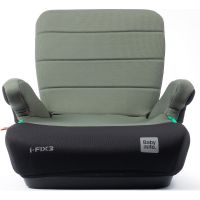 BabyAuto DOKA iFIX 125-150, podsedák so sklopným chrbtom, black olive green 5