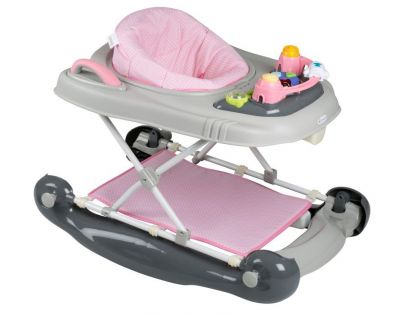 BabyGo chodítko Walker 4v1 Pink
