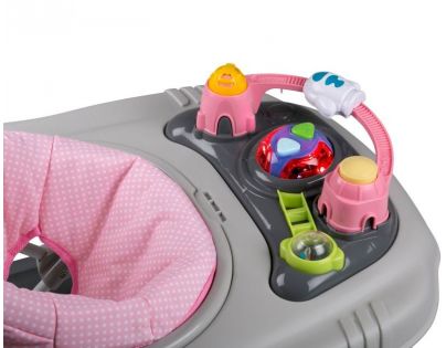 BabyGo chodítko Walker 4v1 Pink