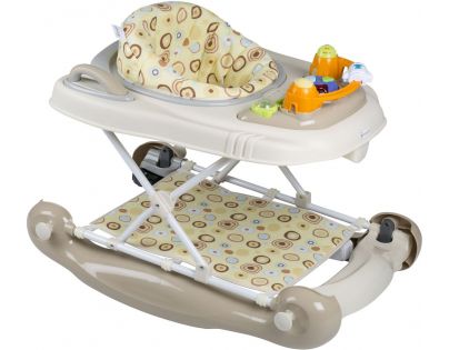 BabyGo chodítko Walker 4v1 Beige