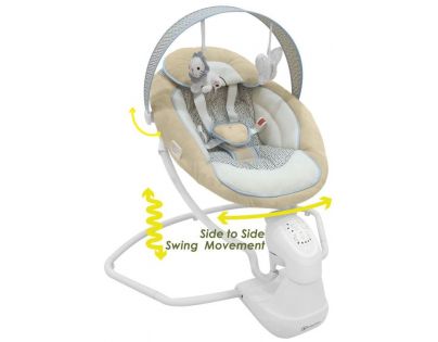 BabyGo houpačka Cuddly Beige