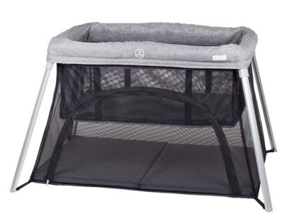 BabyGo postýlka Dreams Grey II