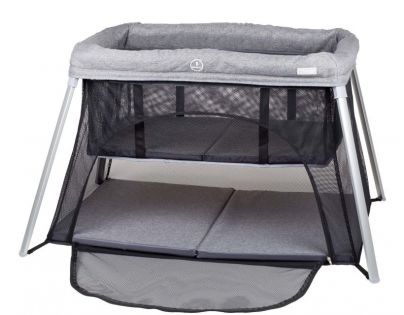 BabyGo postýlka Dreams Grey II
