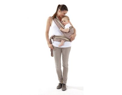 Babymoov Baby šátek Knot hnědý