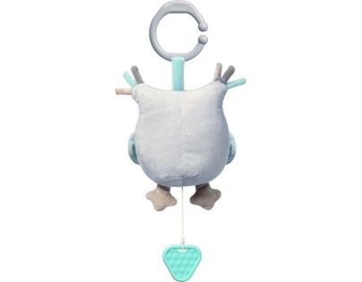 BabyOno Hračka hudobná na C krúžku sova Sofia 21 cm