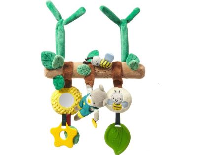BabyOno Hračka na zavesenie Záhradník Teddy 22 cm