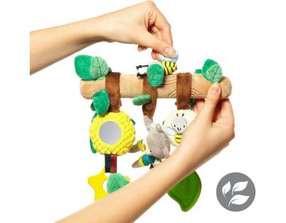 BabyOno Hračka na zavesenie Záhradník Teddy 22 cm