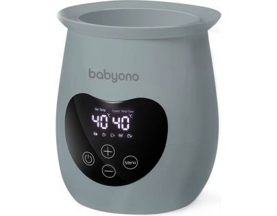 BabyOno Ohrievač a sterilizátor digitálny Honey sivý