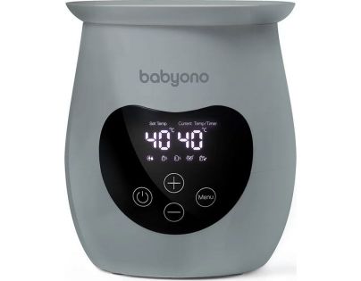 BabyOno Ohrievač a sterilizátor digitálny Honey sivý