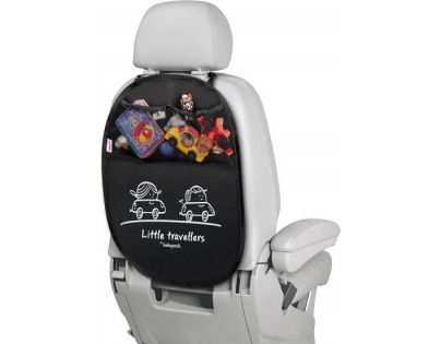 Babypack Organizer a ochrana autosedadla, čierny