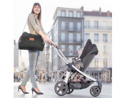 Badabulle taška Multipocket Black