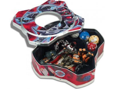 Bakugan BakuPlechovka Bakutin - Červený