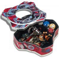 Bakugan BakuPlechovka Bakutin - Červený 2