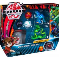 Bakugan balení 5 ks s doplňky Ventus Fangzor - Aguos Trox 2