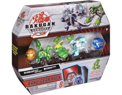 Bakugan bojovníci a špeciálne prídavné výstroj s2 Howlkor a Eenoch