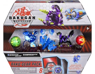 Bakugan bojovníci a špeciálne prídavné výstroj s2 Batrix a Ramparian