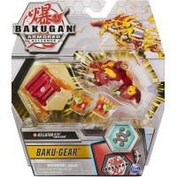 Bakugan bojovník s prídavnou výstrojou s2 Gillator Ultra Baku Gear červený 5