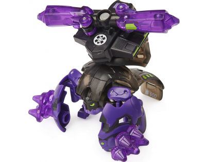 Bakugan bojovník s prídavnou výstrojou s2 Tretorous Ultra Baku Gear černý