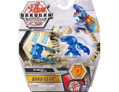 Bakugan bojovník s prídavnou výstrojou s2 Trox modrý