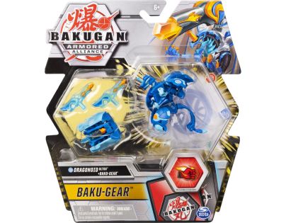Bakugan bojovník s prídavnou výstrojou s2 Dragonoid modrý