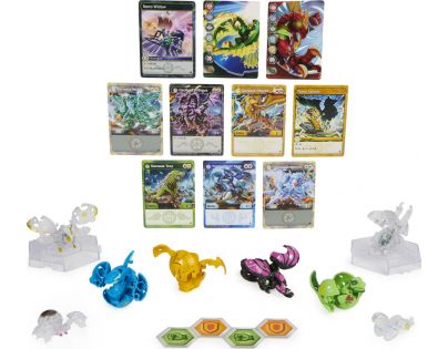 Bakugan Multibalenie s exkluzívnymi svietiacimi Bakuganmi S4