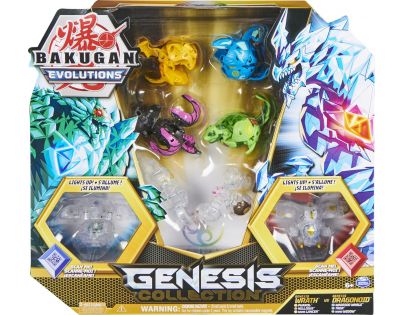 Bakugan Multibalenie s exkluzívnymi svietiacimi Bakuganmi S4