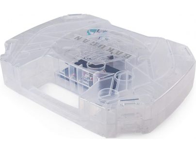 Bakugan sběratelský kufřík bílý průhledný