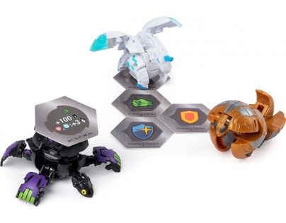 Bakugan startovací sada 3 ks Darkus Turtonium