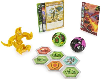 Bakugan Startovací sada 3 ks S4 Serpillious Ultra Colossus