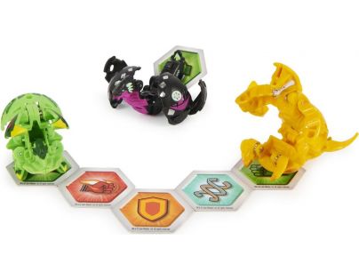Bakugan Startovací sada 3 ks S4 Serpillious Ultra Colossus