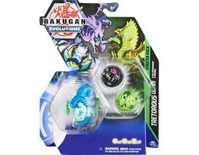 Bakugan Startovací sada 3 ks S4 Tretorous Ultra