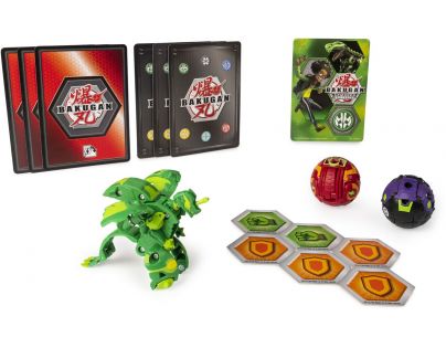 Bakugan štartovacia sada 3ks s2 Dragonoid, TROX, Hydorous