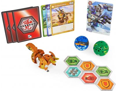 Bakugan Startovací sada 3 ks S3 Toronoid Ultra