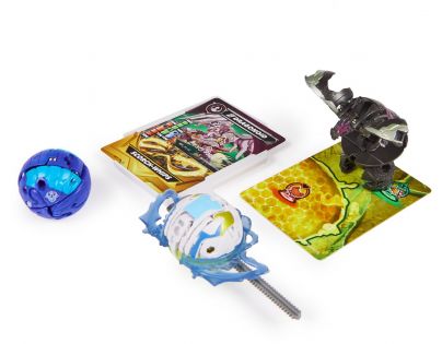 Bakugan Startovací sada speciální útok S6 Mantid, Titanium Dragonoid, Trox