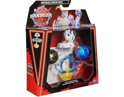 Bakugan Startovací sada speciální útok S6 Mantid, Titanium Dragonoid, Trox