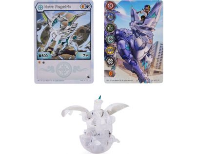 Bakugan svítící Bakugani Nova Pegatrix White