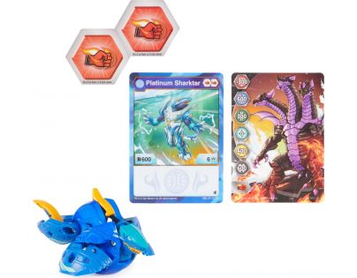 Bakugan True Metal figurka S5 Sharktar