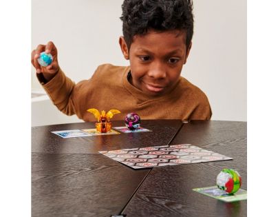 Bakugan True Metal figurky S4 Nillious Red
