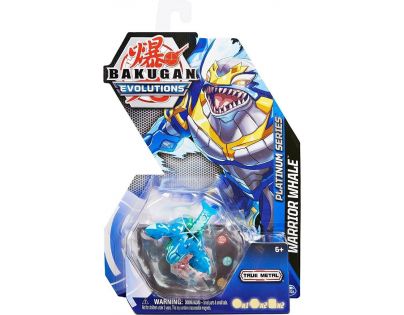 Bakugan True Metal figurky S4 Warrior Whale