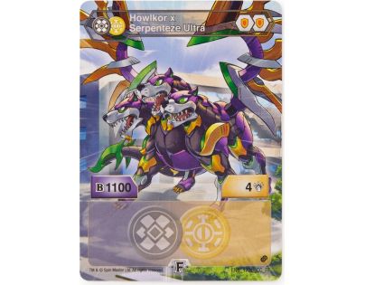 Bakugan ultra balenie s2 Howlkor x Serpenteze ultra