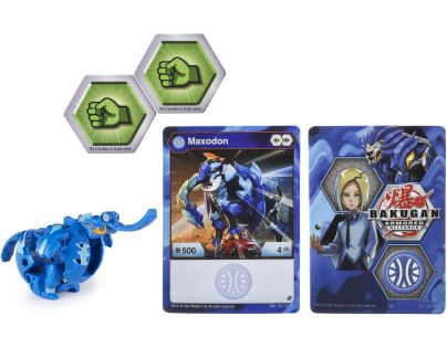 Bakugan základné balenie s2 Maxodon modrý
