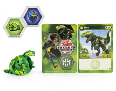 Bakugan základné balenie s2 Trox zelený