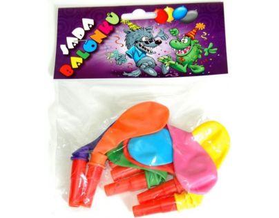 Lamps Balóniky nafukovacie s píšťalkou 7 ks