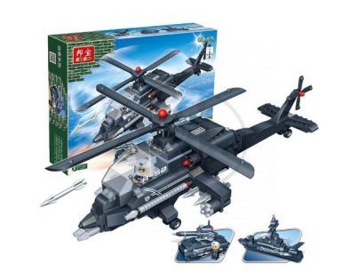 BanBao Armáda 8478 Vrtulník Loď Raketomet 3 v 1