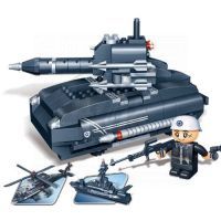 BanBao Armáda 8478 Vrtulník Loď Raketomet 3 v 1 3
